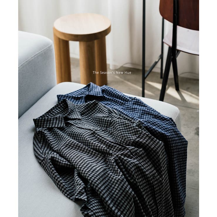 長袖チェックシャツ ネルシャツ オーバーサイズ | Rocky Monroe | 詳細画像36 