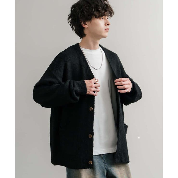 カーディガン シャギーニット セーター | Rocky Monroe | 詳細画像2 