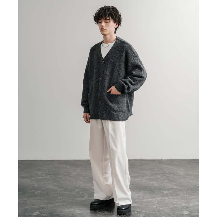 カーディガン シャギーニット セーター | Rocky Monroe | 詳細画像7 