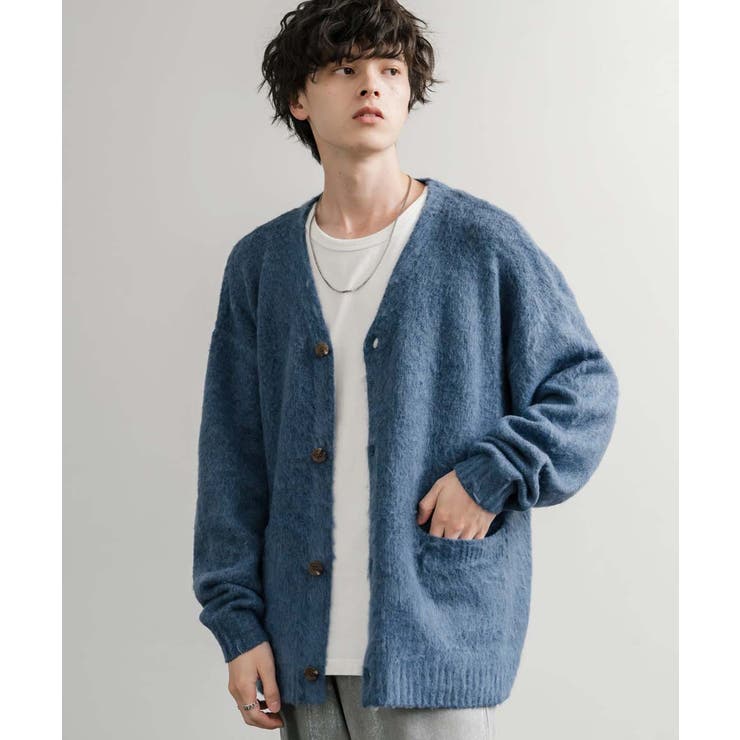 カーディガン シャギーニット セーター | Rocky Monroe | 詳細画像14 