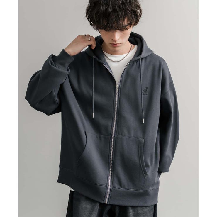 KANGOL フルジップパーカー 裏起毛 | Rocky Monroe | 詳細画像7