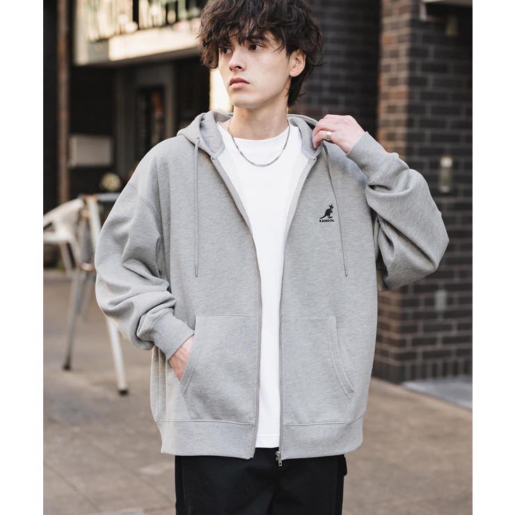 KANGOL フルジップパーカー 裏起毛 | Rocky Monroe | 詳細画像17 