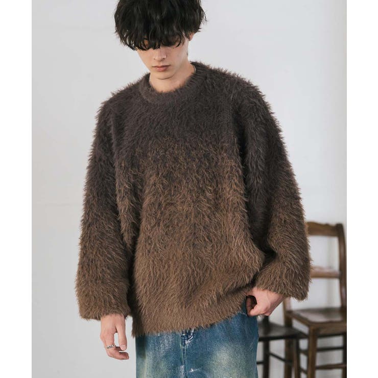 シャギーニット フェザーヤーン グラデーション | Rocky Monroe | 詳細画像8 