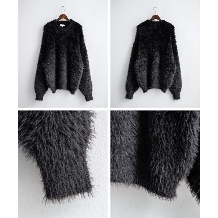 シャギーニット フェザーヤーン グラデーション | Rocky Monroe | 詳細画像17 