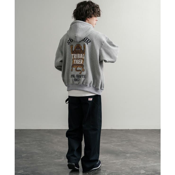 フルジップパーカー 裏起毛 スーベニア刺繍 | Rocky Monroe | 詳細画像7 