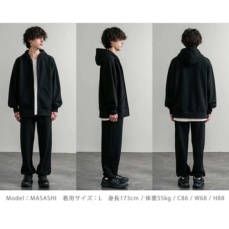 パーカー フルジップ 裏起毛 | Rocky Monroe | 詳細画像21 