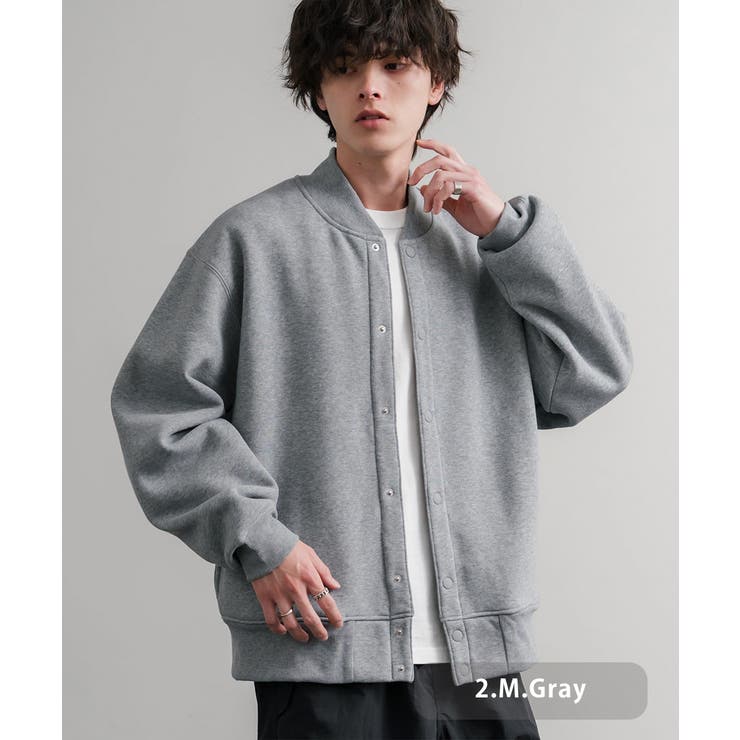 カーディガン スナップボタン 裏起毛[品番：OE000008967]｜Rocky 