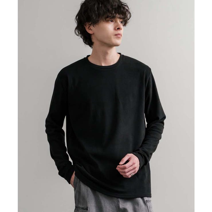 長袖カットソー フリース クルーネック | Rocky Monroe | 詳細画像2 