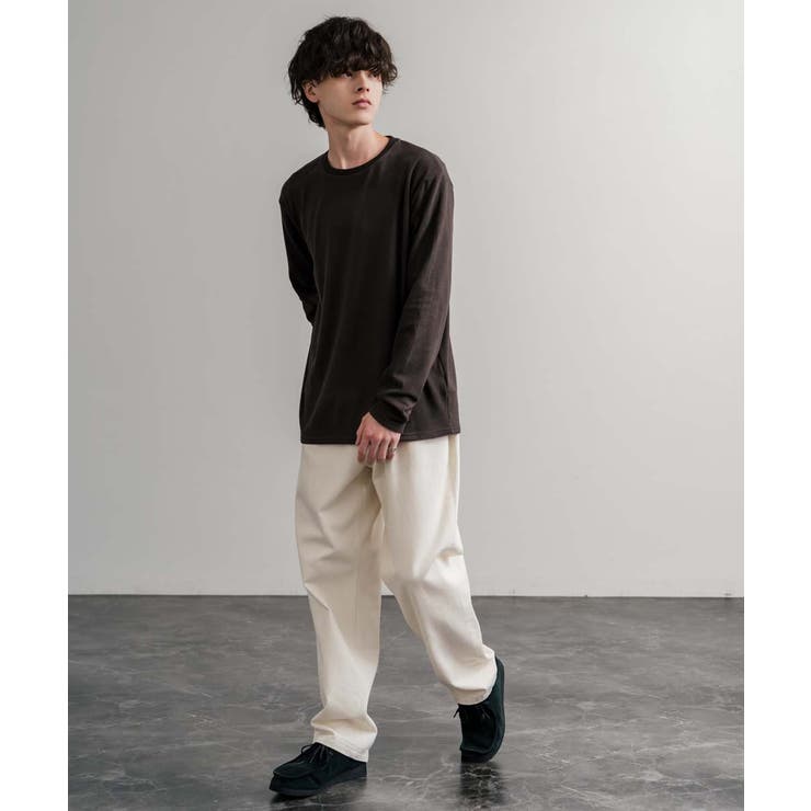 長袖カットソー フリース クルーネック | Rocky Monroe | 詳細画像8 