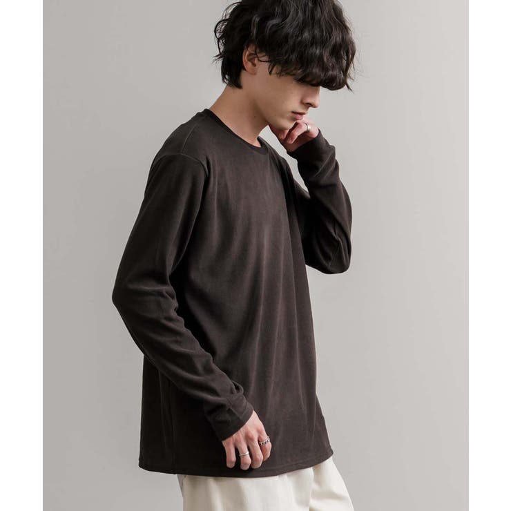 長袖カットソー フリース クルーネック | Rocky Monroe | 詳細画像9 