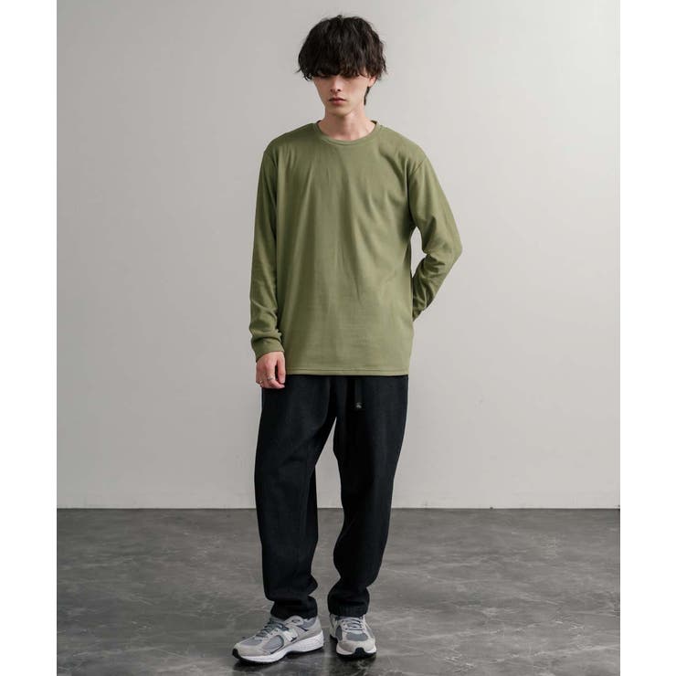 長袖カットソー フリース クルーネック | Rocky Monroe | 詳細画像14 