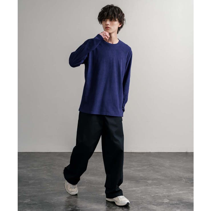 長袖カットソー フリース クルーネック | Rocky Monroe | 詳細画像17 