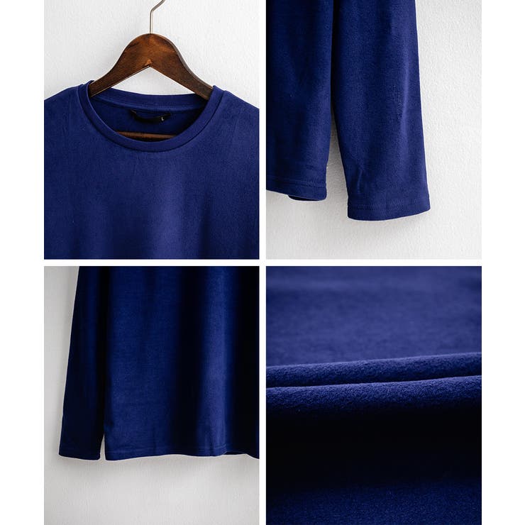 長袖カットソー フリース クルーネック | Rocky Monroe | 詳細画像21 