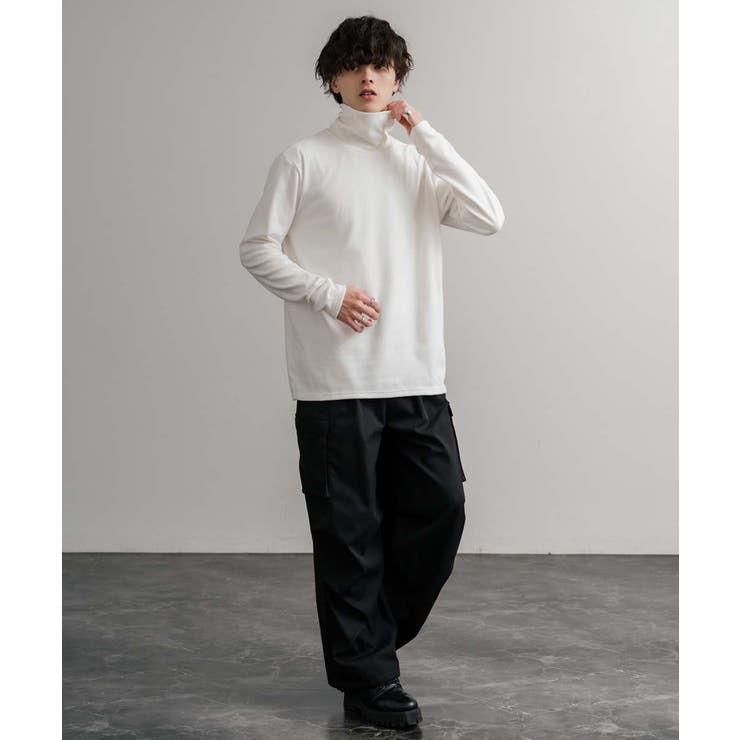 長袖カットソー フリース タートルネック | Rocky Monroe | 詳細画像9 