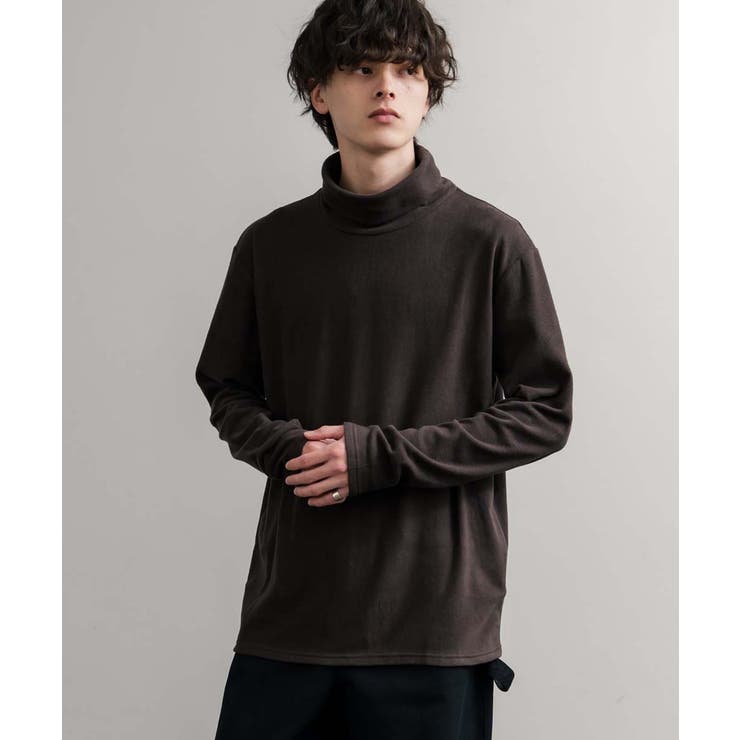 長袖カットソー フリース タートルネック | Rocky Monroe | 詳細画像12 