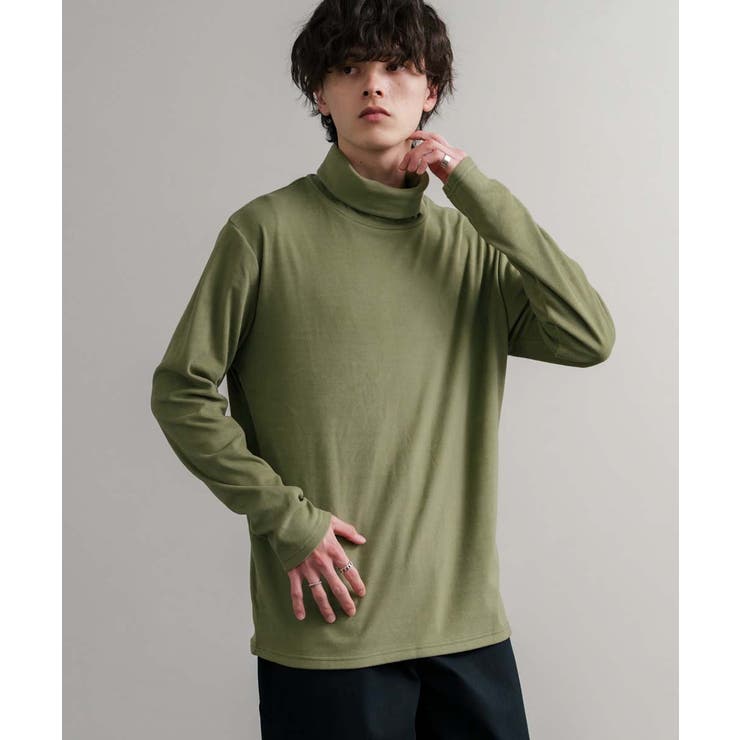 長袖カットソー フリース タートルネック | Rocky Monroe | 詳細画像16 