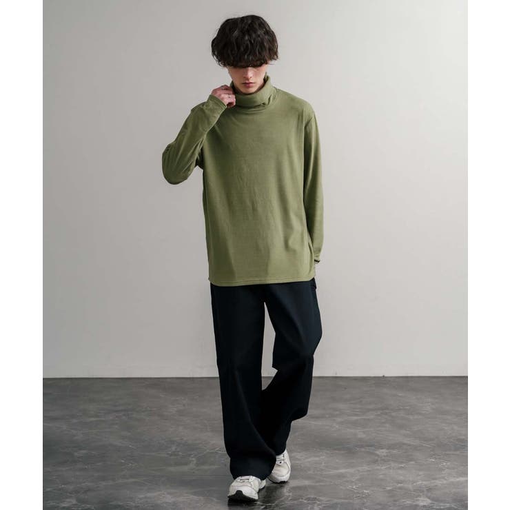 長袖カットソー フリース タートルネック | Rocky Monroe | 詳細画像17 