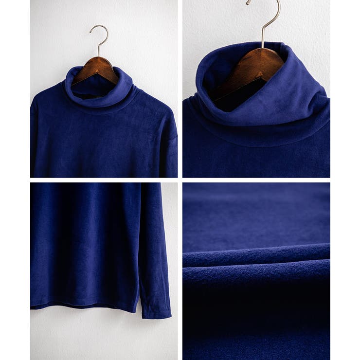 長袖カットソー フリース タートルネック | Rocky Monroe | 詳細画像23 