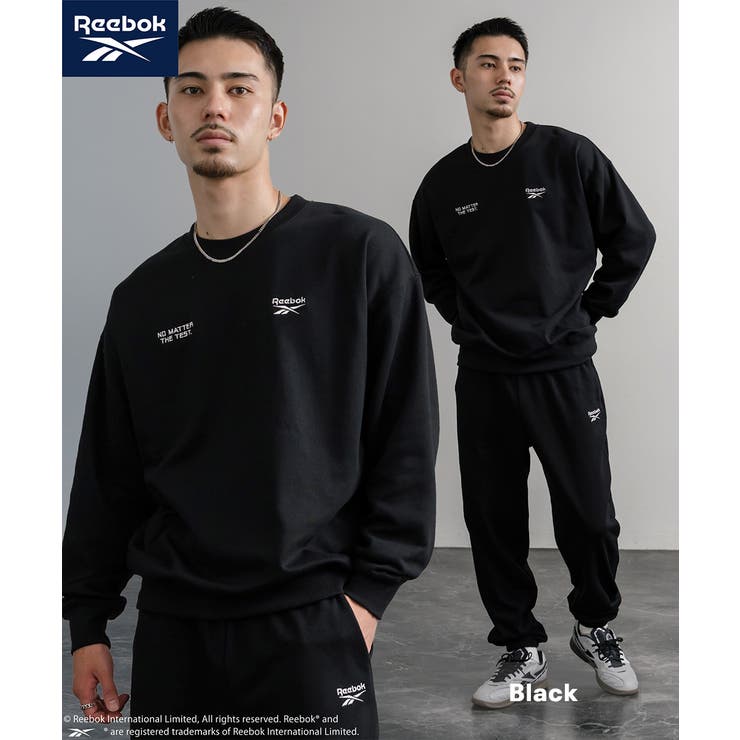 ブラック | Reebok セットアップ スウェット | Rocky Monroe