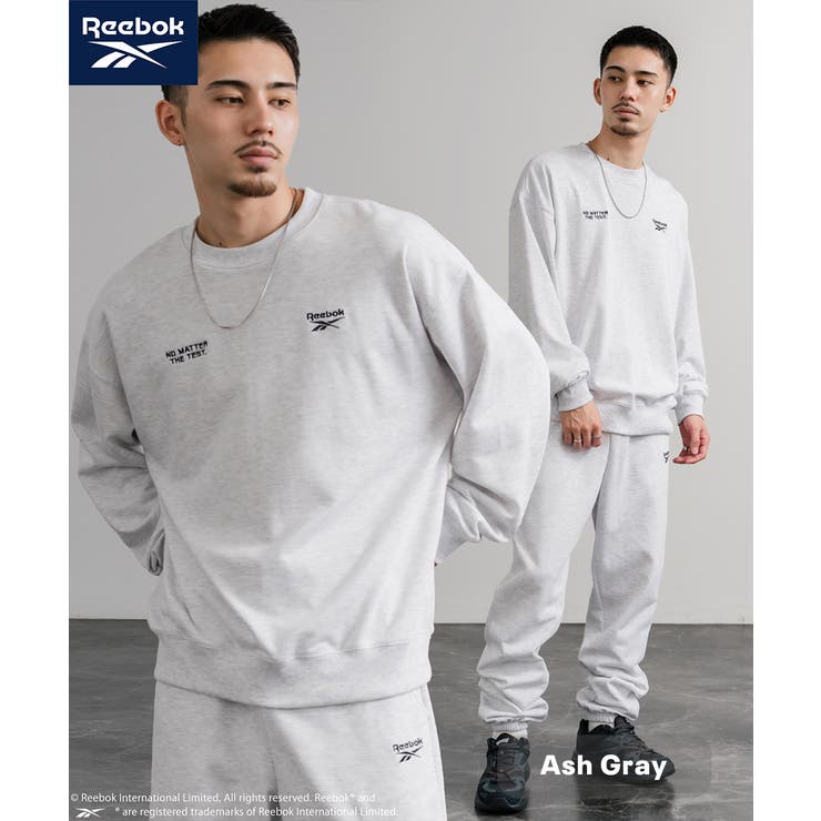 アッシュグレー | Reebok セットアップ スウェット | Rocky Monroe