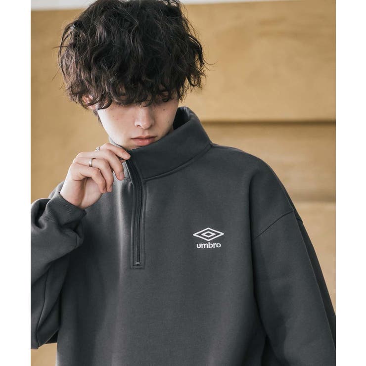 UMBRO 裏起毛 ハーフジップスウェット | Rocky Monroe | 詳細画像6 