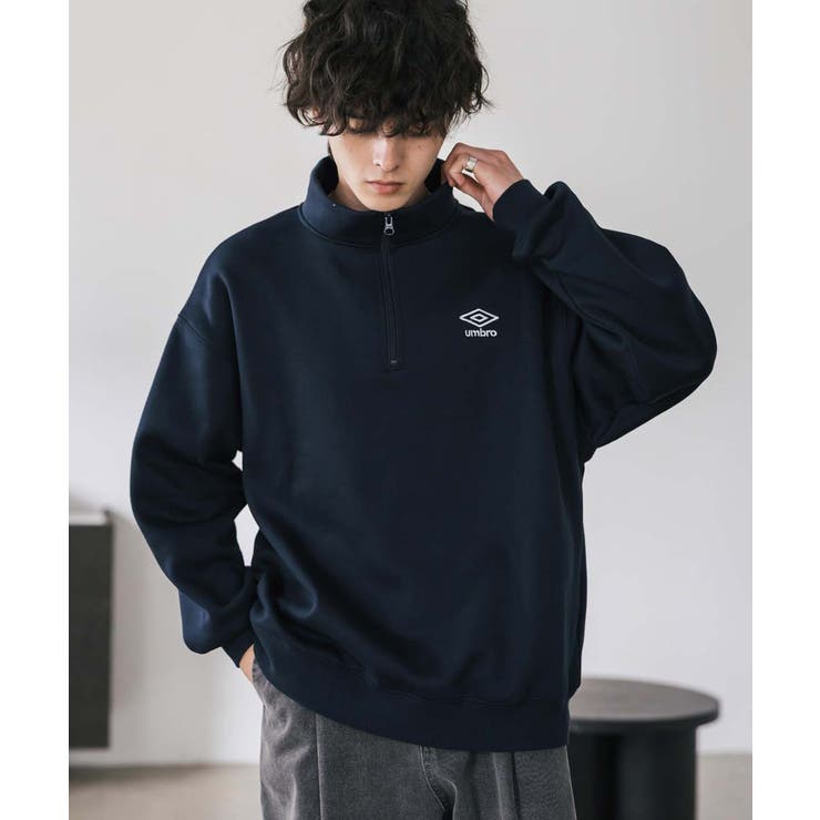 UMBRO 裏起毛 ハーフジップスウェット | Rocky Monroe | 詳細画像16 