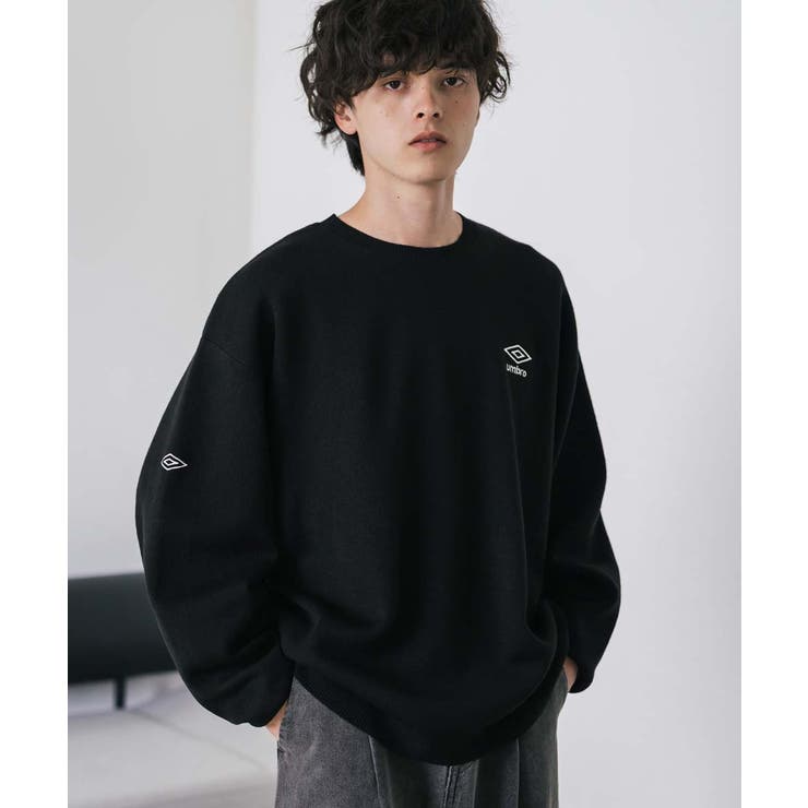 UMBRO 長袖ニット ロゴ刺繍 | Rocky Monroe | 詳細画像2 