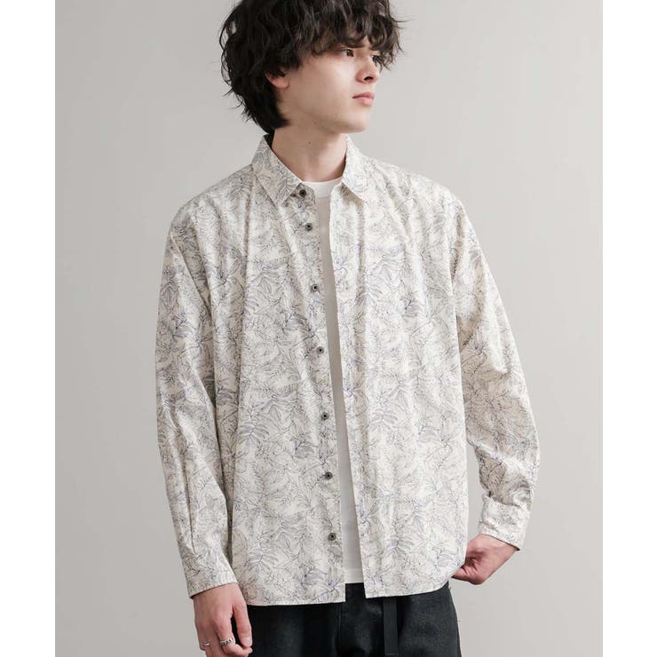 総柄シャツ レギュラーカラー テーパード | Rocky Monroe | 詳細画像3 