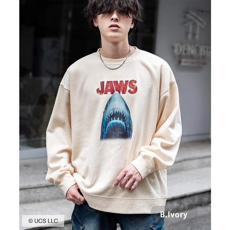 B.アイボリー | トレーナー 裏起毛 オーバーサイズ | Rocky Monroe