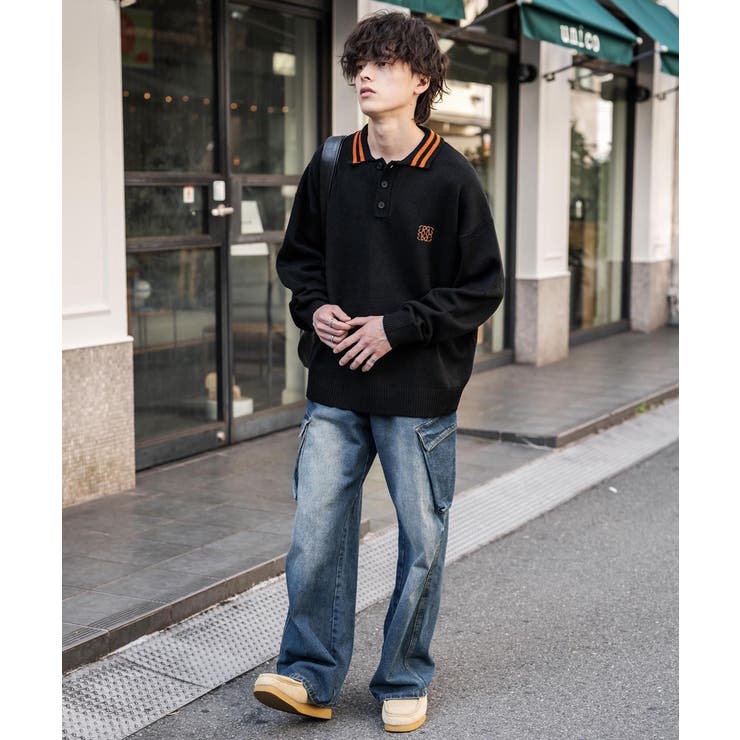 ポロシャツ ニット ワンポイント刺繍 | Rocky Monroe | 詳細画像16 