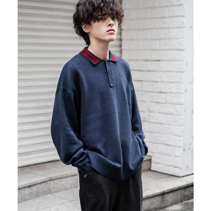 ポロシャツ ニット ワンポイント刺繍 | Rocky Monroe | 詳細画像19 