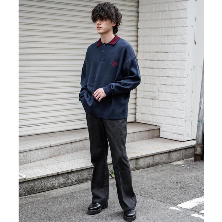 ポロシャツ ニット ワンポイント刺繍 | Rocky Monroe | 詳細画像20 