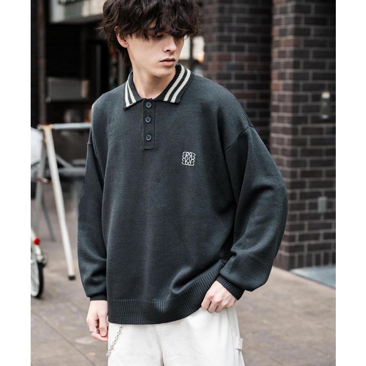 ポロシャツ ニット ワンポイント刺繍 | Rocky Monroe | 詳細画像22 