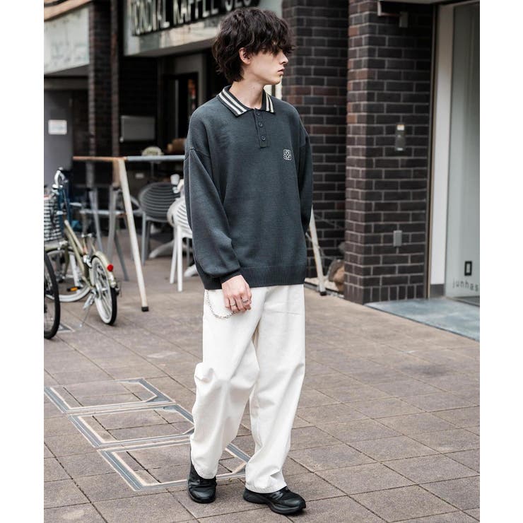 ポロシャツ ニット ワンポイント刺繍 | Rocky Monroe | 詳細画像24 