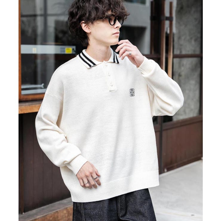 ポロシャツ ニット ワンポイント刺繍 | Rocky Monroe | 詳細画像27 