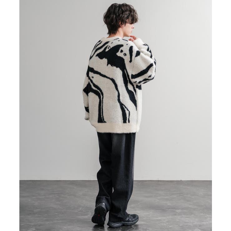 ニット セーター 総柄 | Rocky Monroe | 詳細画像4 