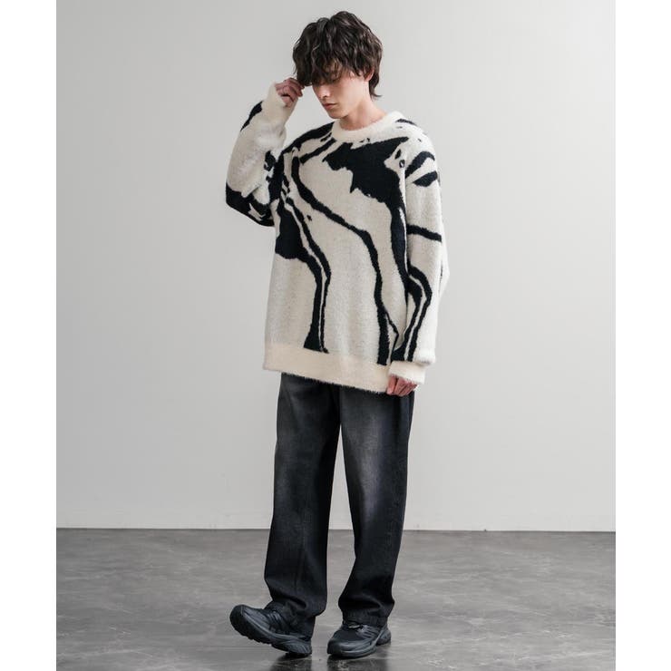 ニット セーター 総柄 | Rocky Monroe | 詳細画像5 