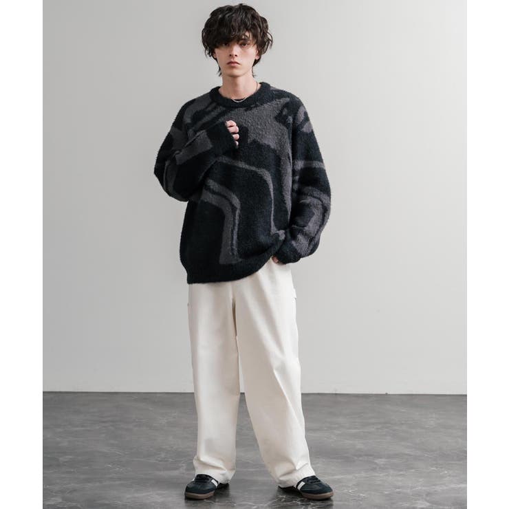 ニット セーター 総柄 | Rocky Monroe | 詳細画像6 