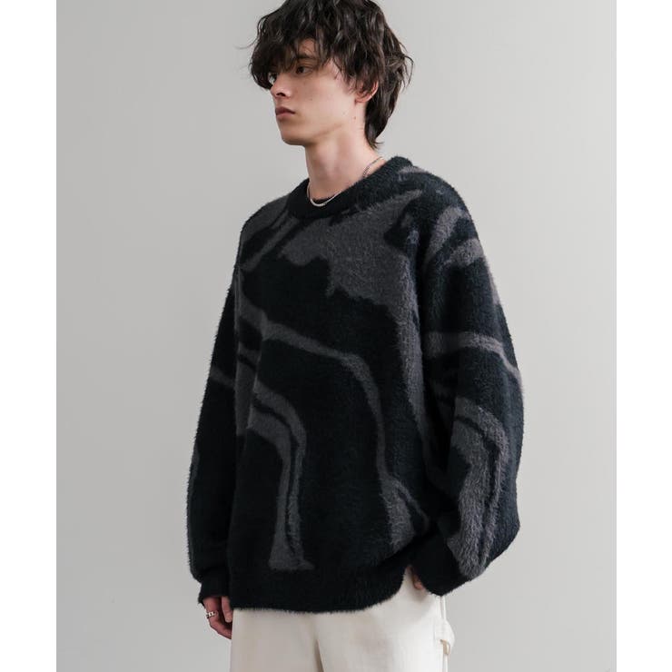 ニット セーター 総柄 | Rocky Monroe | 詳細画像7 