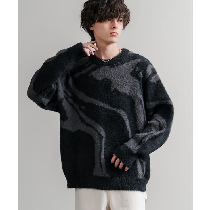 ニット セーター 総柄 | Rocky Monroe | 詳細画像8 