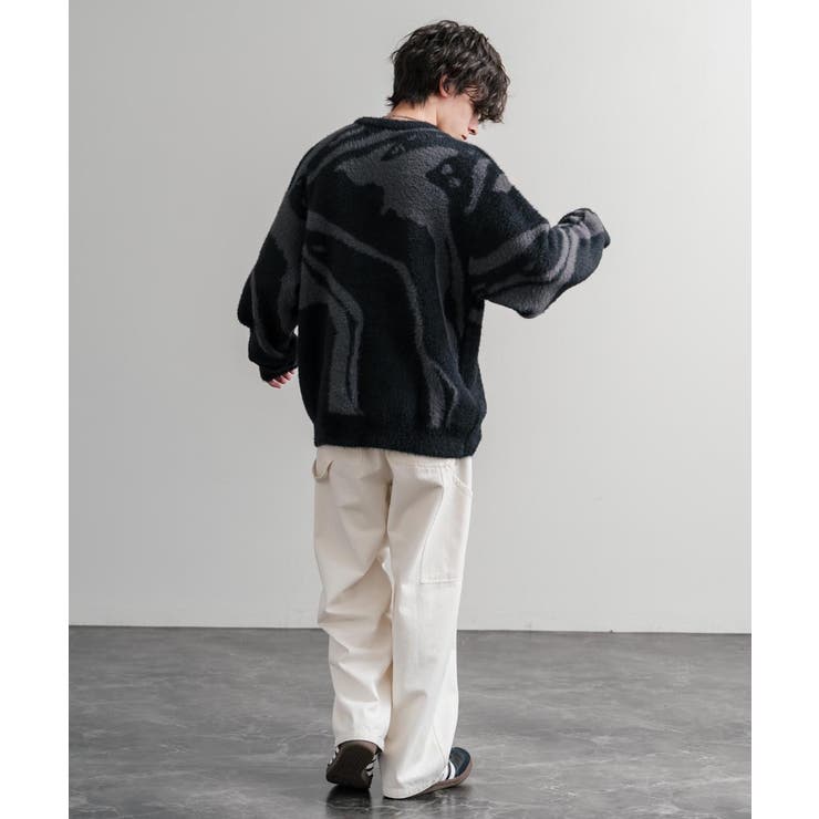 ニット セーター 総柄 | Rocky Monroe | 詳細画像9 