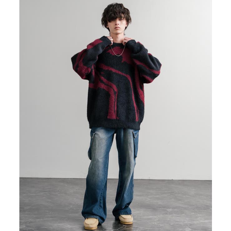 ニット セーター 総柄 | Rocky Monroe | 詳細画像10 