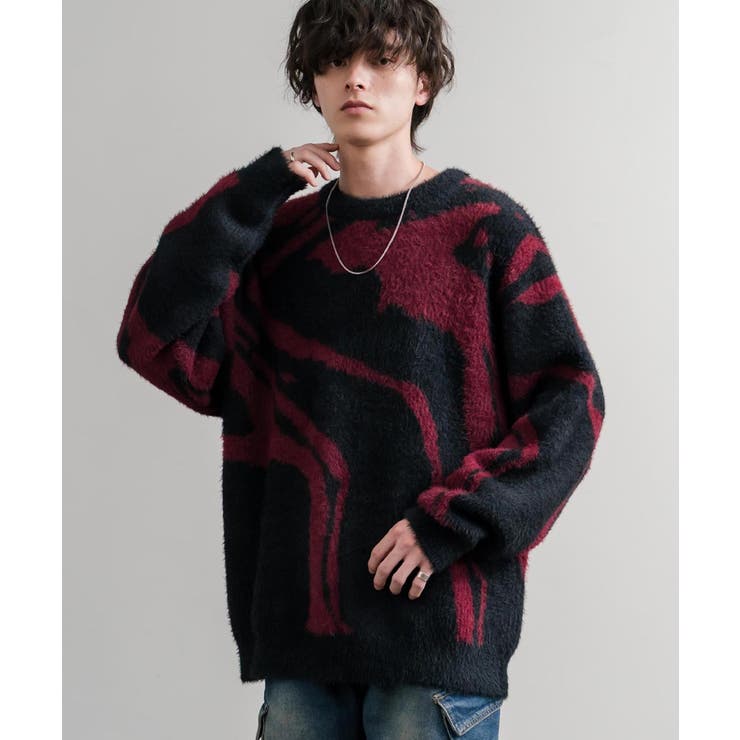 ニット セーター 総柄 | Rocky Monroe | 詳細画像12 