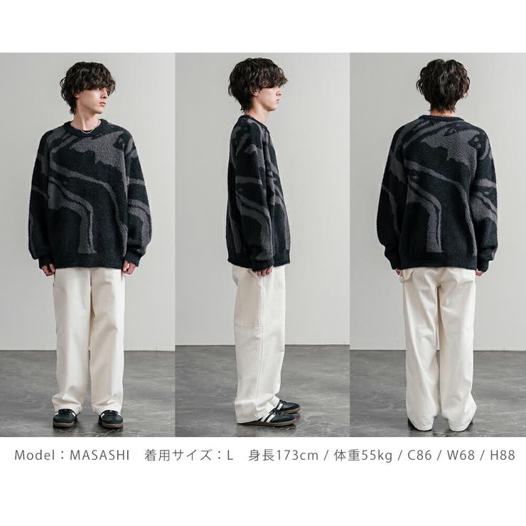 ニット セーター 総柄 | Rocky Monroe | 詳細画像21 