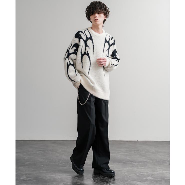 ニット セーター 総柄 | Rocky Monroe | 詳細画像3 