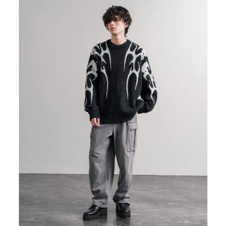 ニット セーター 総柄 | Rocky Monroe | 詳細画像8 