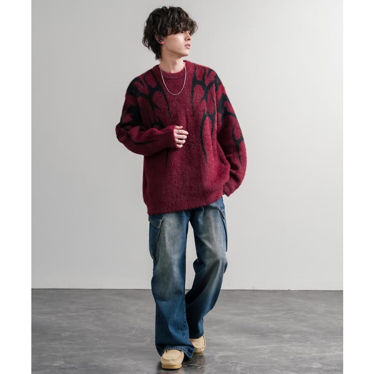 ニット セーター 総柄 | Rocky Monroe | 詳細画像15 