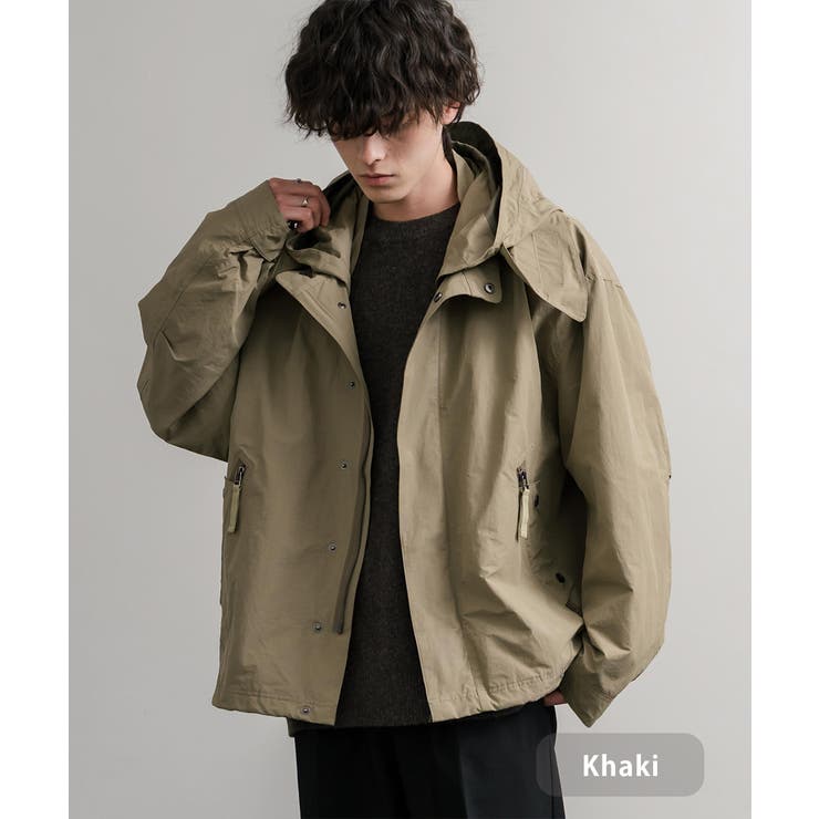 カーキ | モッズパーカー ショート丈 オーバーサイズ | Rocky Monroe