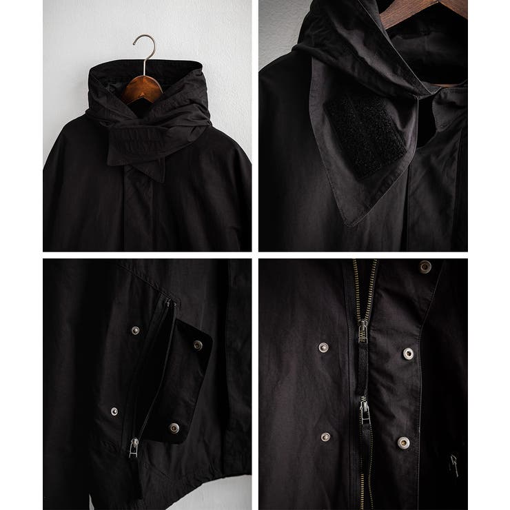 モッズパーカー ショート丈 オーバーサイズ | Rocky Monroe | 詳細画像19 