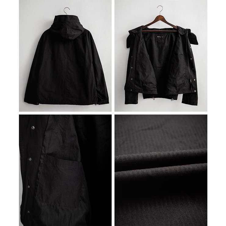 モッズパーカー ショート丈 オーバーサイズ | Rocky Monroe | 詳細画像21 